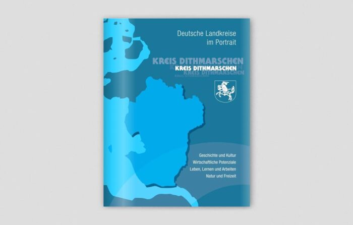 Was zeichnet den Kreis Dithmarschen aus? Wie leben und arbeiten die Menschen an Schleswig-Holsteins Nordseeküste?

Diese und viele andere Fragen beantwortet eine neue Publikation, die der Kreis Dithmarschen in seinem Jubiläumsjahr „50 Jahre Kreis Dithmarschen“ gemeinsam mit dem Oldenburger Verlag Kommunikation & Wirtschaft Ende 2020 herausgeben hat.