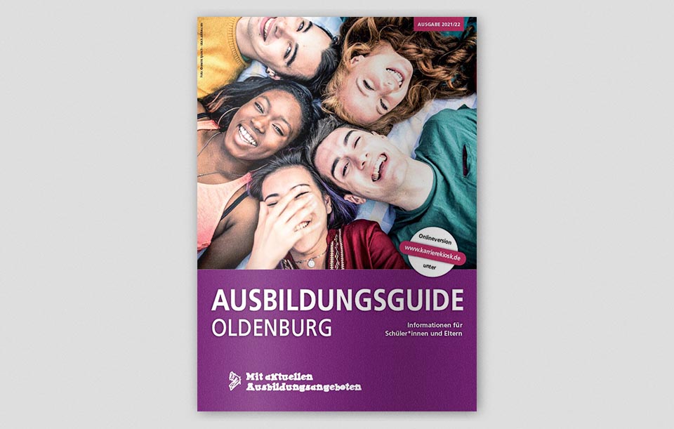 Um ihren Start in den Beruf optimal gestalten zu können, müssen die Schülerinnen und Schüler erst einmal die passenden beruflichen Anschlussalternativen kennen. Genau hier setzt die neue Publikation an, die der Verlag in Abstimmung mit dem Amt für Schule und Bildung der Stadt Oldenburg nun veröffentlicht hat.