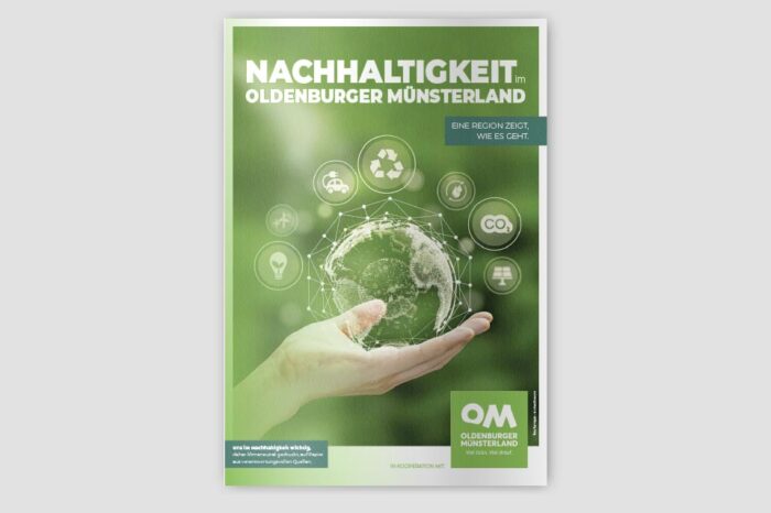 Das Oldenburger Münsterland ist ein überaus attraktiver Wirtschaftsstandort. Auch die dritte Ausgabe der Beilage „Nachhaltigkeit im Oldenburger Münsterland“ zur IHK-Zeitschrift „Oldenburgische Wirtschaft“ stellt dies unter dem Thema Nachhaltigkeit unter Beweis. Die spannende Broschüre beschreibt in redaktionell sehr gut aufbereiteten Textbeiträgen, wie zeitgemäß und zukunftsorientiert die Wirtschaft heute schon ist.